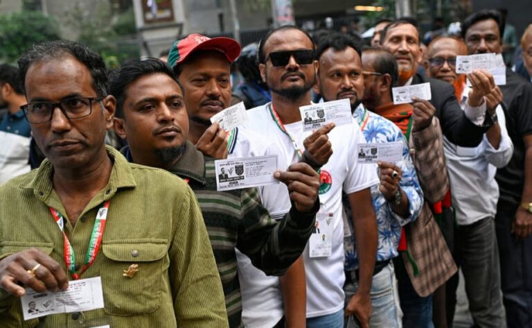 ವಿದ್ಯಾರ್ಥಿ ದಂಗೆ ಬಳಿಕ ಬಾಂಗ್ಲಾದಲ್ಲಿ ಇಂದು ಮೊದಲ ಮತದಾನ