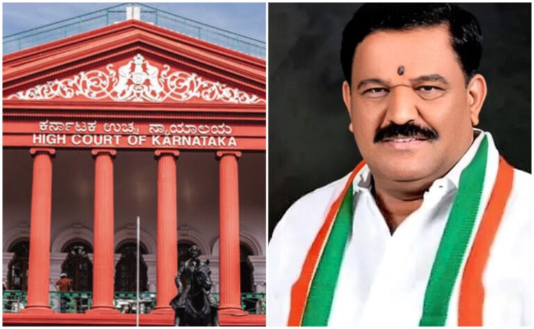 ಬಾಗೇಪಲ್ಲಿ ಕಾಂಗ್ರೆಸ್‌ ಶಾಸಕ ಸುಬ್ಬಾರೆಡ್ಡಿ ಆಯ್ಕೆ ಅಸಿಂಧುಗೊಳಿಸಿದ ಹೈಕೋರ್ಟ್‌