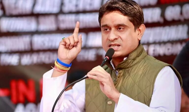 ಎಐ ಶೃಂಗಸಭೆಯಲ್ಲಿ ಪ್ರತಿಭಟನೆ : ಯುವ ಕಾಂಗ್ರೆಸ್ ರಾಷ್ಟ್ರೀಯ ಅಧ್ಯಕ್ಷ ಉದಯ್ ಭಾನು ಬಂಧನ