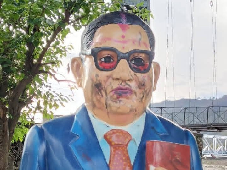 ಉತ್ತರಾಖಂಡ| ಪೌರಿಯಲ್ಲಿ ಅಂಬೇಡ್ಕರ್ ಪ್ರತಿಮೆ ವಿರೂಪ; ದೂರು ದಾಖಲು