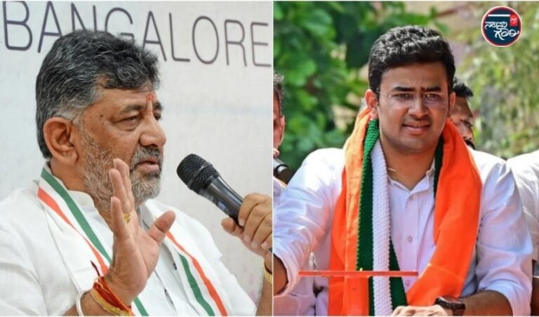 ಕರ್ನಾಟಕ ವಿಧಾನಸಭೆಯಲ್ಲಿ ಐಪಿಎಲ್ ಟಿಕೆಟ್ ವಿವಾದ; ಶಾಸಕರನ್ನು ಟೀಕಿಸಿದ ತೇಜಸ್ವಿ ಸೂರ್ಯ ವಿರುದ್ಧ ಡಿಕೆಶಿ ವಾಗ್ದಾಳಿ