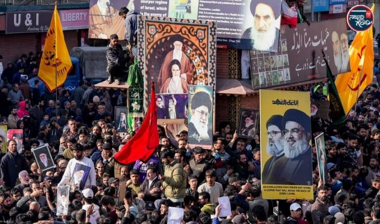 ಅಮೆರಿಕ-ಇಸ್ರೇಲ್-ಇರಾನ್ ಉದ್ವಿಗ್ನತೆ: ಖಮೇನಿ ಹತ್ಯೆಯ ನಂತರ ಜಮ್ಮು-ಕಾಶ್ಮೀರದ ಶ್ರೀನಗರದಲ್ಲಿ ಭುಗಿಲೆದ್ದ ಪ್ರತಿಭಟನೆಗಳು