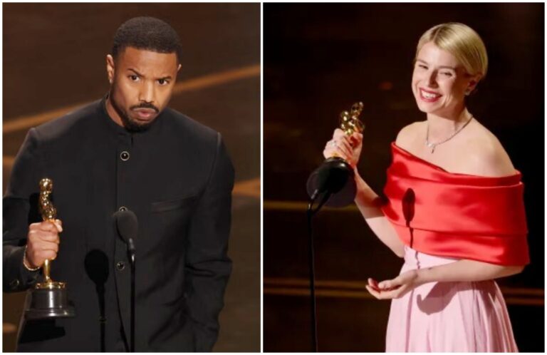 ಆಸ್ಕರ್‌ 2026 : ಮೈಕೆಲ್ ಬಿ. ಜೋರ್ಡಾನ್ ಅತ್ಯುತ್ತಮ ನಟ, ಜೆಸ್ಸಿ ಬಕ್ಲಿ ಅತ್ಯುತ್ತಮ ನಟಿ, ಒನ್ ಬ್ಯಾಟಲ್ ಆಫ್ಟರ್ ಅನದರ್‌ಗೆ ಅತ್ಯುತ್ತಮ ಚಿತ್ರ ಪ್ರಶಸ್ತಿ