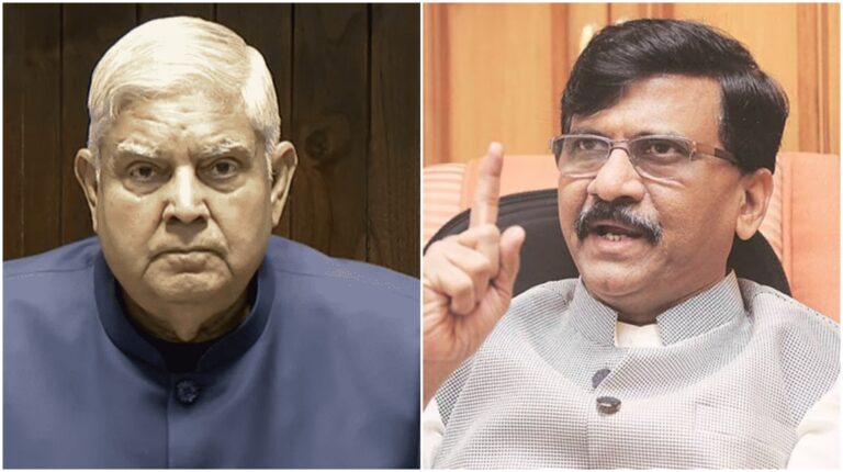 ಮಾಜಿ ಉಪ ರಾಷ್ಟ್ರಪತಿ ಜಗದೀಪ್ ಧನ್ಕರ್ ರಾಜೀನಾಮೆ ಹಿಂದೆ ಇಡಿ ಒತ್ತಡ : ತನ್ನ ಹೊಸ ಪುಸ್ತಕದಲ್ಲಿ ಸಂಜಯ್ ರಾವುತ್ ಆರೋಪ