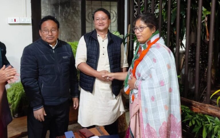 ಅಸ್ಸಾಂ : ಬಿಜೆಪಿ ತೊರೆದು ಕಾಂಗ್ರೆಸ್ ಸೇರಿದ ಸಚಿವೆ ನಂದಿತಾ ಗರ್ಲೋಸಾ