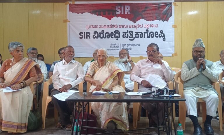 ಎಸ್‌ಐಆರ್ ದೂರಾಲೋಚನೆ ಅಲ್ಲ, ಸಿಎಎ-ಎನ್‌ಆರ್‌ಸಿ ಜಾರಿಗೊಳಿಸುವ ದುರಾಲೋಚನೆ