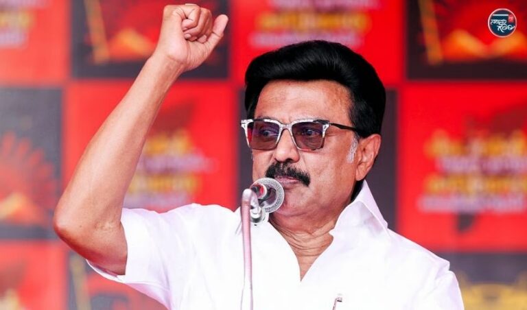 ತಮಿಳುನಾಡು: ಕ್ಷೇತ್ರ ಪುನರ್ವಿಂಗಡೆ ವಿರುದ್ಧ ರಾಜ್ಯಾದ್ಯಂತ ಬೃಹತ್ ಪ್ರತಿಭಟನೆ: ಕೇಂದ್ರ ಸರ್ಕಾರಕ್ಕೆ ಎಂ.ಕೆ. ಸ್ಟಾಲಿನ್ ಎಚ್ಚರಿಕೆ