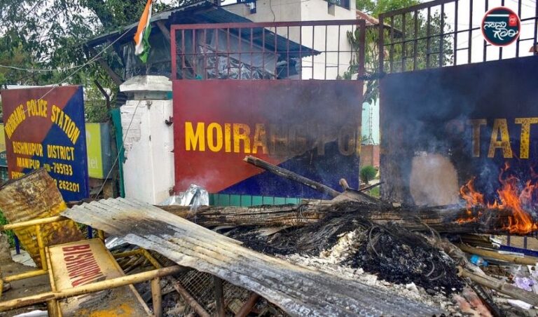 ಮಣಿಪುರ: ಇಬ್ಬರು ಮಕ್ಕಳ ಹತ್ಯೆ ಖಂಡಿಸಿ ಇಂಫಾಲ್ ಕಣಿವೆಯಲ್ಲಿ ಪ್ರತಿಭಟನೆ; 5 ಜಿಲ್ಲೆಗಳಲ್ಲಿ ಇಂಟರ್ನೆಟ್ ಸ್ಥಗಿತ