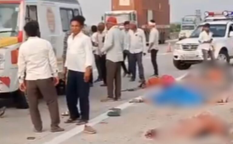 ನಾಗ್ಪುರ-ಮುಂಬೈ ಎಕ್ಸ್‌ಪ್ರೆಸ್‌ವೇಯಲ್ಲಿ ಅಪಘಾತ : 8 ಮಹಿಳಾ ಕಾರ್ಮಿಕರು ಸಾವು