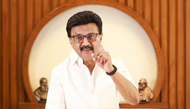 “ತಲೆ ಮೇಲೆ ತೂಗುತ್ತಿದ್ದ ಕತ್ತಿ ಈಗ ಮೈಮೇಲೆ ಎರಗಿದೆ”: ಕ್ಷೇತ್ರ ಮರುವಿಂಗಡನೆ ವಿರುದ್ಧ ಸಮರ ಸಾರಿದ ಸ್ಟಾಲಿನ್; ರಾಜ್ಯಾದ್ಯಂತ ಕಪ್ಪು ಬಾವುಟ ಪ್ರತಿಭಟನೆಗೆ ಕರೆ