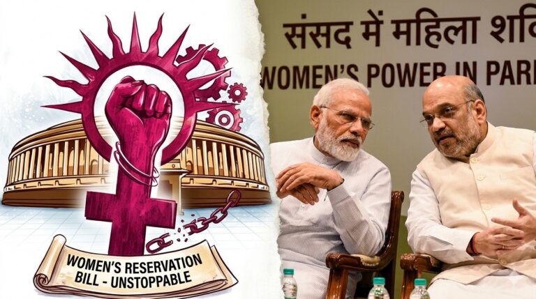ಮಹಿಳಾ ಮೀಸಲು ಮಸೂದೆ 2023ರಲ್ಲೇ ಗೆದ್ದಿದೆ, ಈಗ ಸೋತಿರುವುದು ಮೋದಿ ಸರ್ಕಾರ