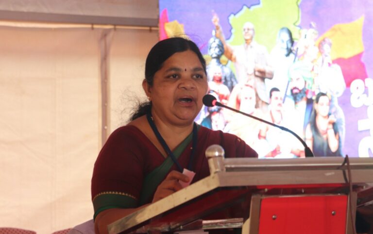 ಎಸ್ಐಆರ್ ಹೆಸರಿನಲ್ಲಿ ನಡೆಯುತ್ತಿರುವ ಜನವಿರೋಧಿ ಹುನ್ನಾರಗಳನ್ನು ಸೋಲಿಸಬೇಕಿದೆ: ಎಸ್. ವರಲಕ್ಷ್ಮಿ