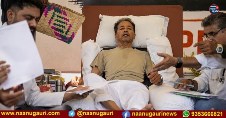 “8.5 ಕೆಜಿ ತೂಕ ಇಳಿಸಿಕೊಂಡ ಸೋನಮ್ ವಾಂಗ್‌ಚುಕ್ ಜೀವಕ್ಕೆ ಅಪಾಯ: ಬಲವಂತ ಆಹಾರ ನೀಡುವಂತೆ ದೆಹಲಿ ಹೈಕೋರ್ಟ್‌ನಲ್ಲಿ ಪಿಐಎಲ್”