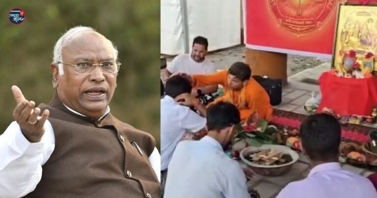 ದಲಿತ ನಾಯಕ ಮಲ್ಲಿಕಾರ್ಜುನ ಖರ್ಗೆ ಭಾಷಣದ ಬೆನ್ನಲ್ಲೇ ವೇದಿಕೆ ‘ಶುದ್ಧೀಕರಣ’: ಕೇಂದ್ರ ಸರ್ಕಾರ ಹಾಗೂ ಬಿಜೆಪಿಗೆ ಪ್ರತಿಪಕ್ಷಗಳ ತೀವ್ರ ತರಾಟೆ 