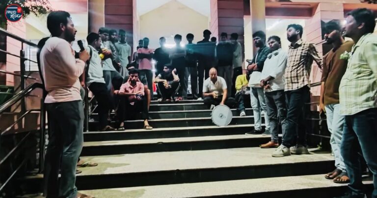 ಶೈಕ್ಷಣಿಕ ಬೇಡಿಕೆಗಳಿಗಾಗಿ ವಾರ್ಧಾ ಎಂಜಿಎಎಚ್‌ವಿಯಲ್ಲಿ ವಿದ್ಯಾರ್ಥಿಗಳ ಅಹೋರಾತ್ರಿ ಸತ್ಯಾಗ್ರಹ: 47ನೇ ದಿನಕ್ಕೆ ಕಾಲಿಟ್ಟ ಪ್ರತಿಭಟನೆ, 6 ವಿದ್ಯಾರ್ಥಿಗಳ ವಿರುದ್ಧ ಎಫ್‌ಐಆರ್
