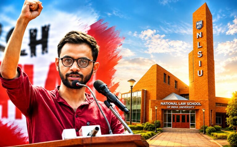 ಉಮರ್ ಖಾಲಿದ್ ಕುರಿತ ಸಾಕ್ಷ್ಯಚಿತ್ರ ಪ್ರದರ್ಶನ ಮುಂದೂಡಿದ NLSIU ವಿದ್ಯಾರ್ಥಿ ಸಂಘ; ಯಾವುದೇ ಒತ್ತಡಕ್ಕೆ ಮಣಿದಿಲ್ಲವೆಂದು ಸ್ಪಷ್ಟನೆ