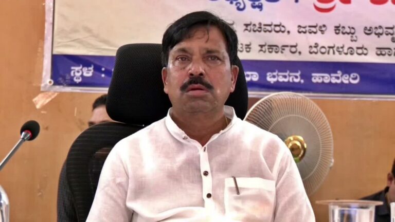 ಅಕ್ರಮ ಕಲ್ಲು ಗಣಿಗಾರಿಕೆ ಆರೋಪ: ಸಚಿವ ರುದ್ರಪ್ಪ ಲಮಾಣಿಗೆ 3 ಕೋಟಿ ರೂ. ದಂಡ