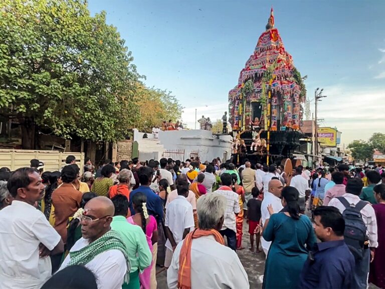 ತಮಿಳುನಾಡು| 42 ವರ್ಷಗಳ ನಂತರ ದಲಿತ ಕೇರಿಗೆ ಪ್ರವೇಶಿಸಿದ ದೇವಾಲಯದ ರಥ