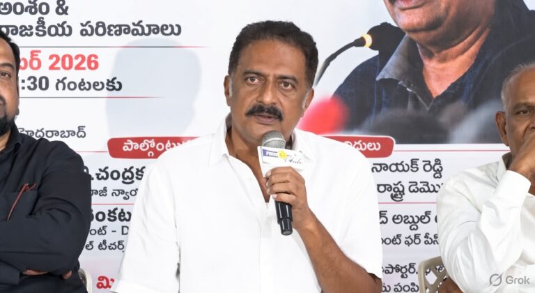 ಹೈದರಾಬಾದ್‌| ಪ್ರಶ್ನೆ ಕೇಳಿ, ನಿಮ್ಮ ಮತದಾನದ ಹಕ್ಕನ್ನು ಪಡೆದುಕೊಳ್ಳಿ: ನಟ ಪ್ರಕಾಶ್ ರಾಜ್ ಕರೆ